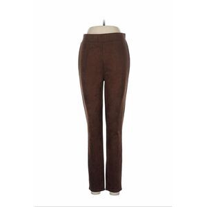 NWT l’agence brown suede leggings - size M